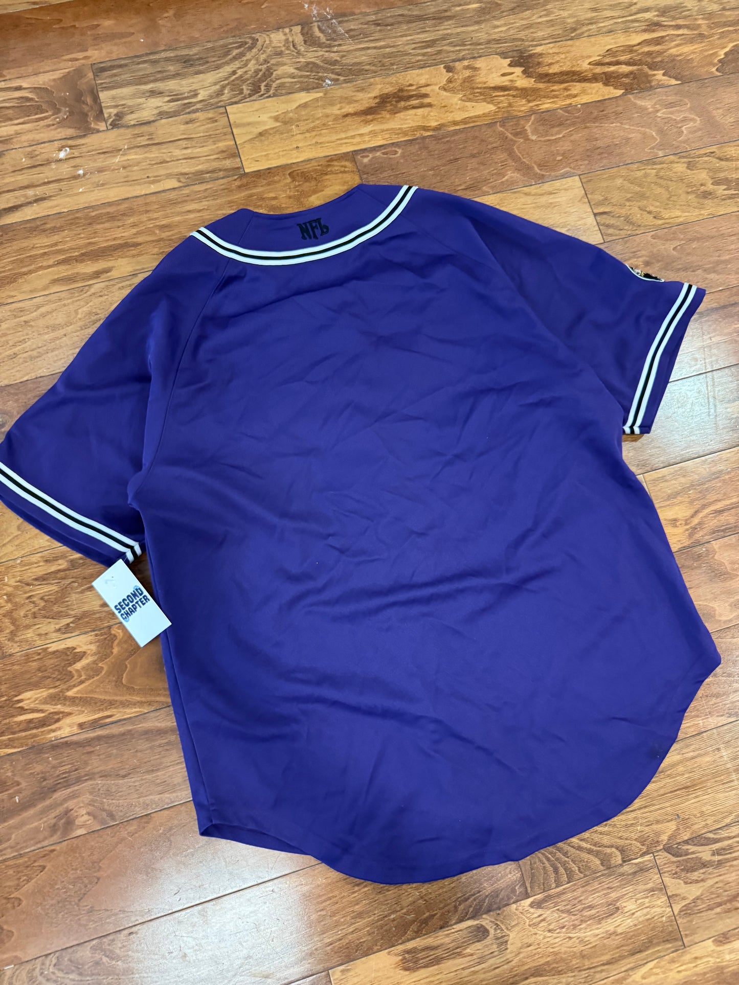 00s Baltimore Ravens Baseball Jersey (XL)