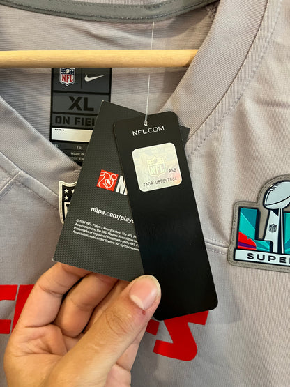 2022 Kansas City Chiefs Patrick Mahomes Deadstock Super Bowl Jersey (XL)