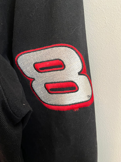 90s Nascar Dale Jr Budweiser “King of Beers” Racing Jacket (XL)