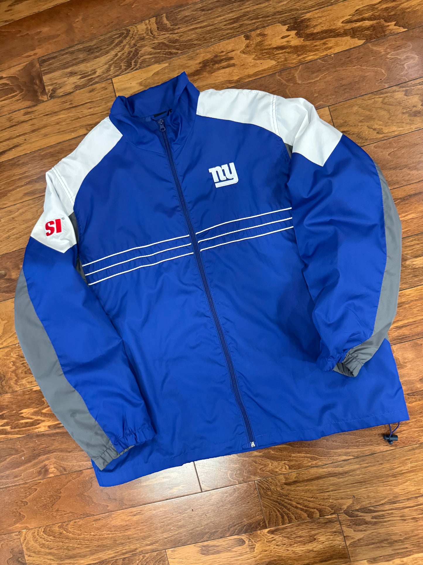 00s New York Giants NFL Sports Illustrated Windbreaker (XL)