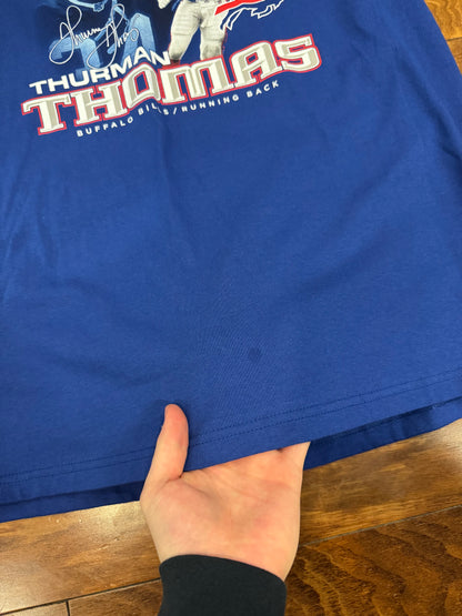 2007 Buffalo Bills Thurman Thomas Hall of Fame Tee (L)