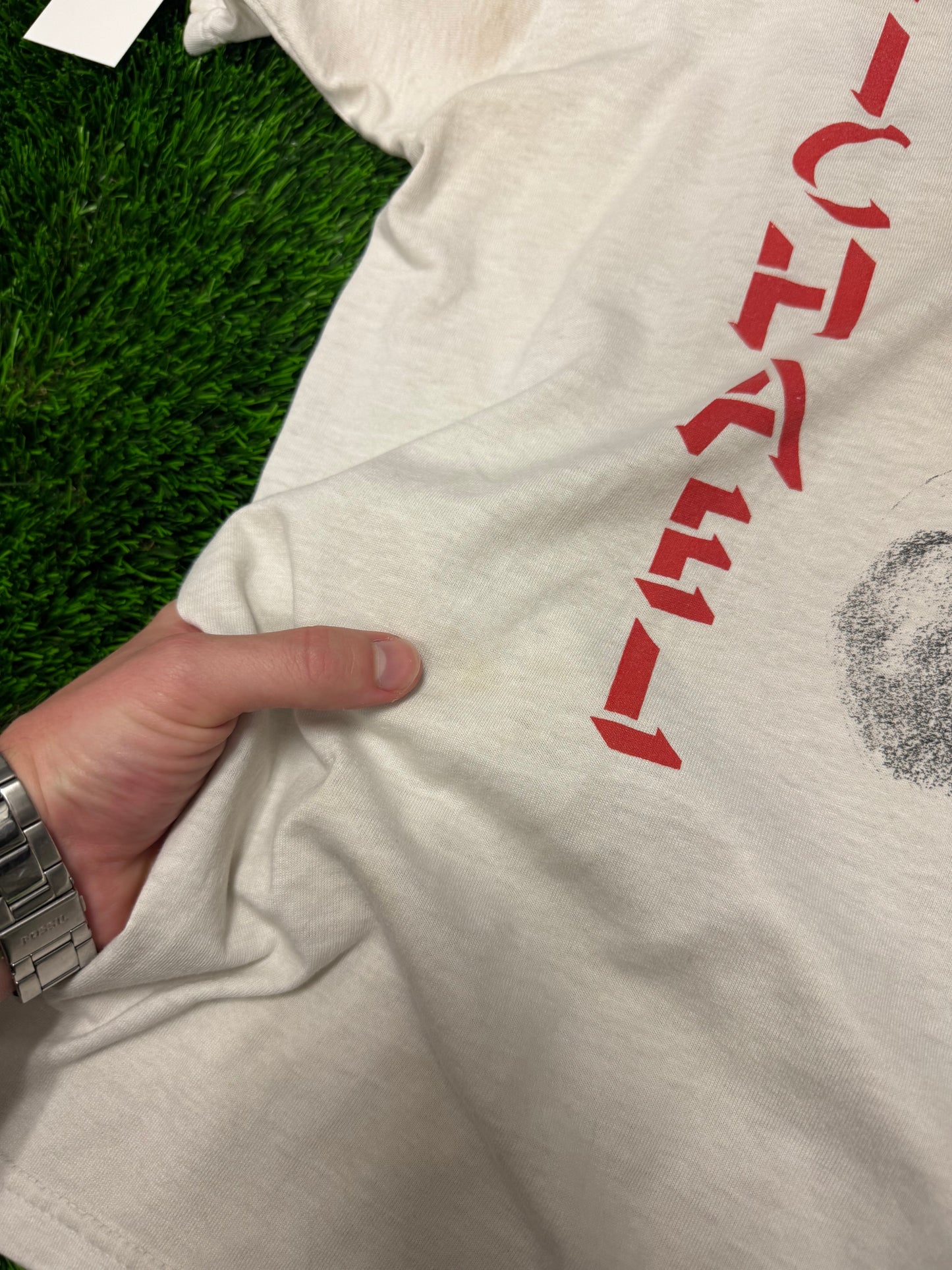 90s Michael Jordan Vintage Big Face NBA Tee (XL)