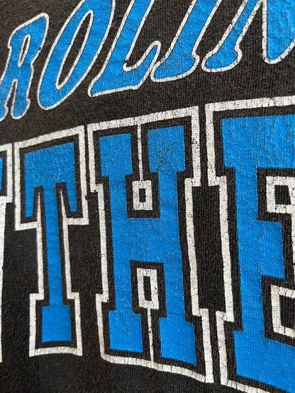 1993 Carolina Panthers Football Faded Tee (L)