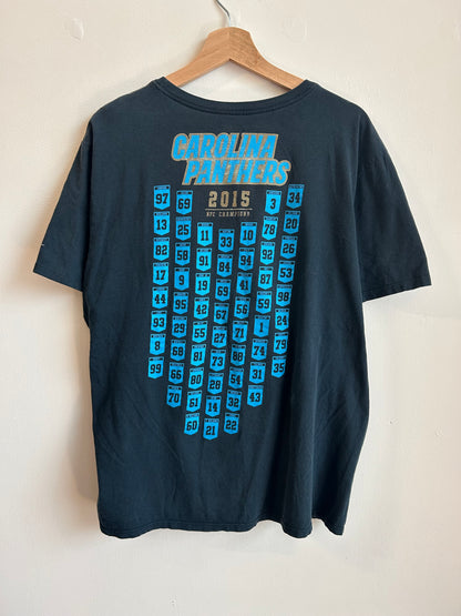 2015 Carolina Panthers Super Bowl 50 Nike Tee (XL)