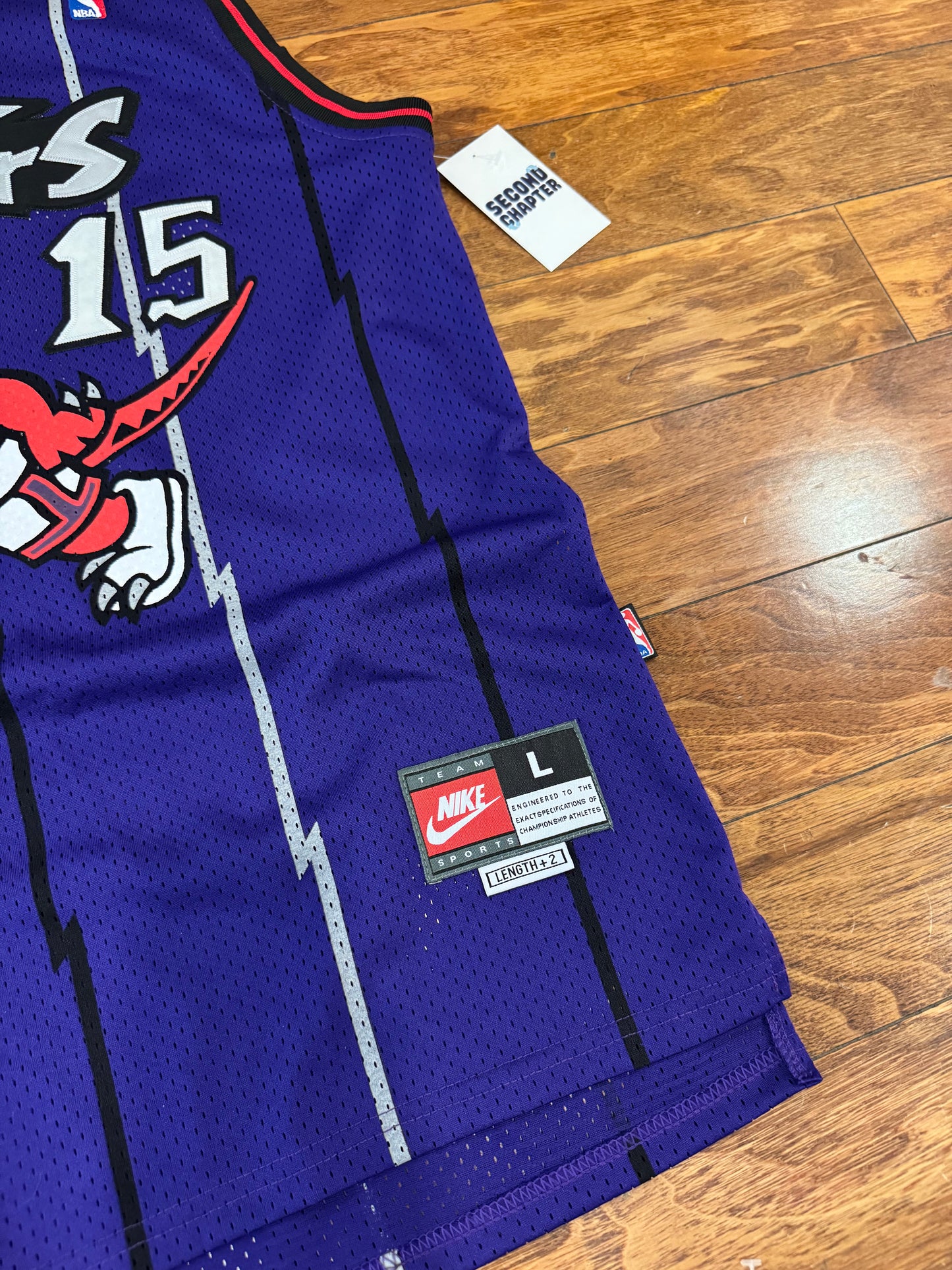 00s Vince Carter Toronto Raptors Nike Jersey (L)