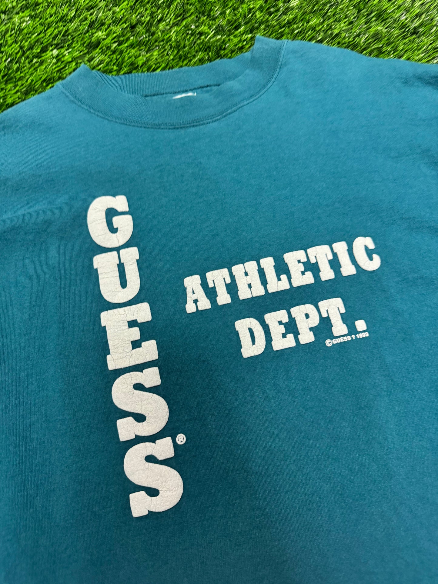 1993 Guess Jeans Athletic Dept Long Sleeve Tee (XXL)