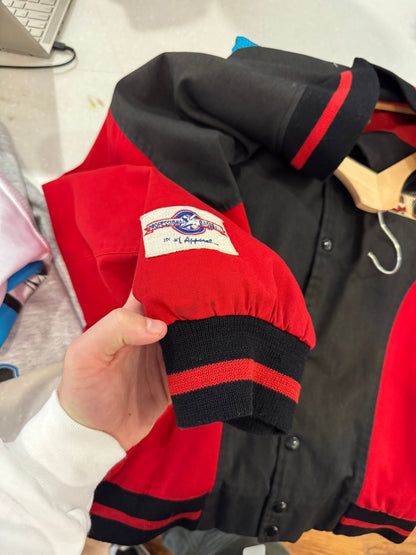 90s Hickory Crawdads Vintage MLB Letterman Jacket (XL)