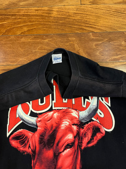 1991 Chicago Bulls Mascot Big Face Salem NBA Tee (L)
