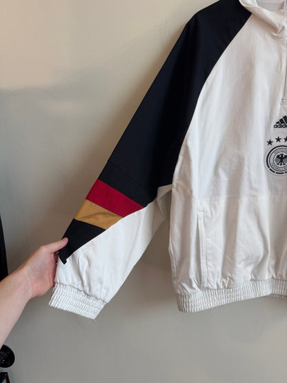 2022 Germany Soccer Adidas Quarter Zip Jacket (L)