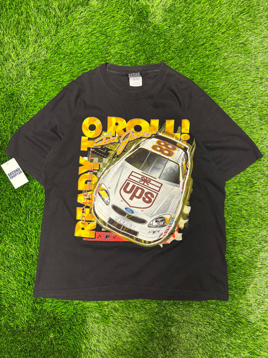 00s Nascar Dale Jarrett UPS Double Sided Tee (XL)