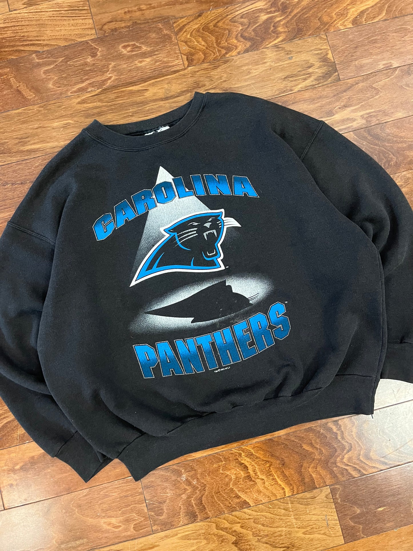 1993 Carolina Panthers Starter Shadow Crewneck (XL)
