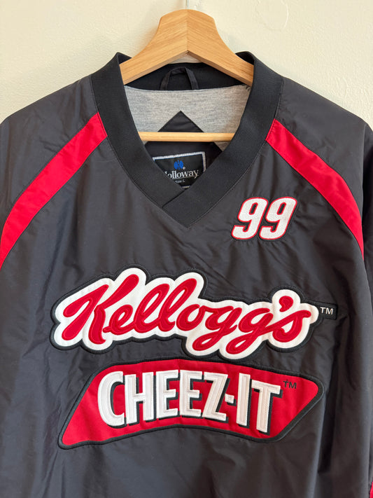 90s nascar Bob Osbourne Kellogg's Cheez-It Windbreaker (XL)
