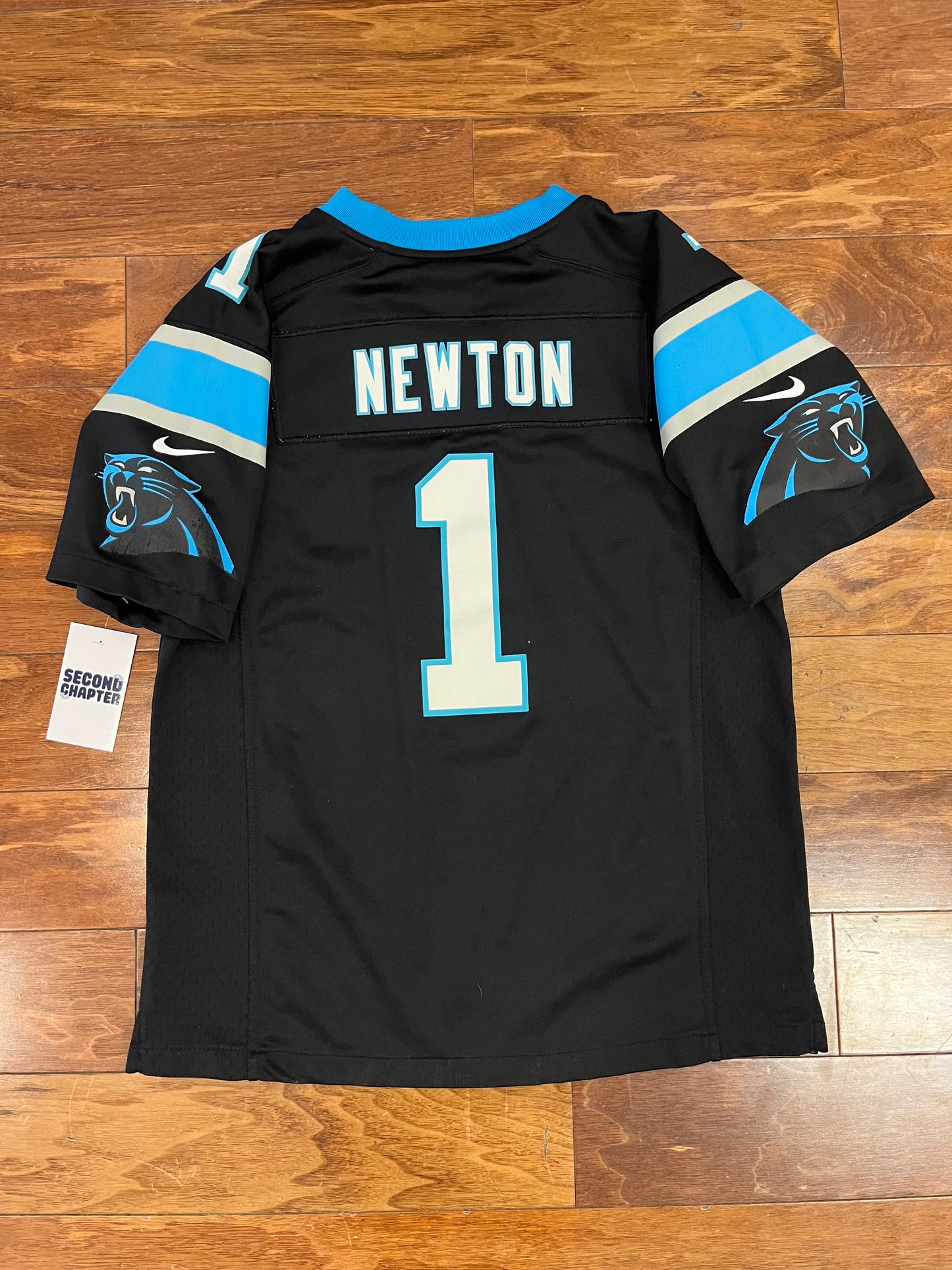 2014 Carolina Panthers Cam Newton Nike Jersey (Youth L)