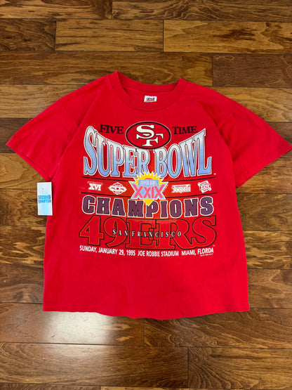 1994 San Francisco 49ers Super Bowl XXIX Tee (L)