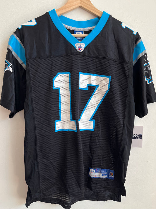 00s Carolina Panthers Jake Delhomme Reebok Jersey (Youth L)