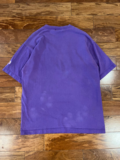 90s Charlotte Hornets Purple Pro Player Tee (L)
