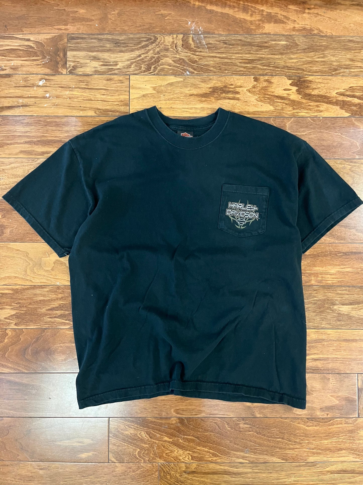 2002 Harley Davidson Bud's IN Pocket Tee (XL)