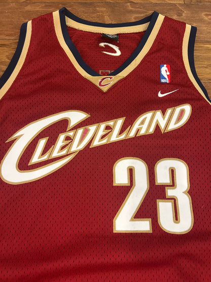 2004 Cleveland Cavaliers Lebron James Nike Jersey (XL)