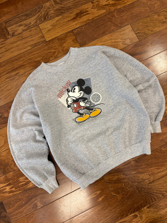 90s Mickey Mouse Disney Graphic Crewneck (M)