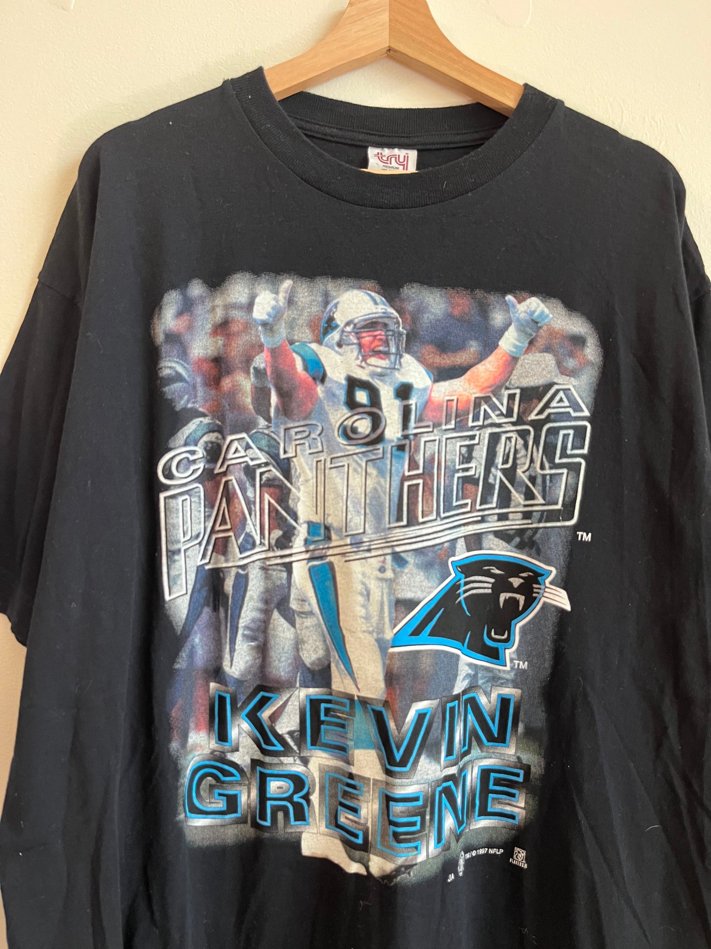 1997 Carolina Panthers Kevin Greene Tee (XL)