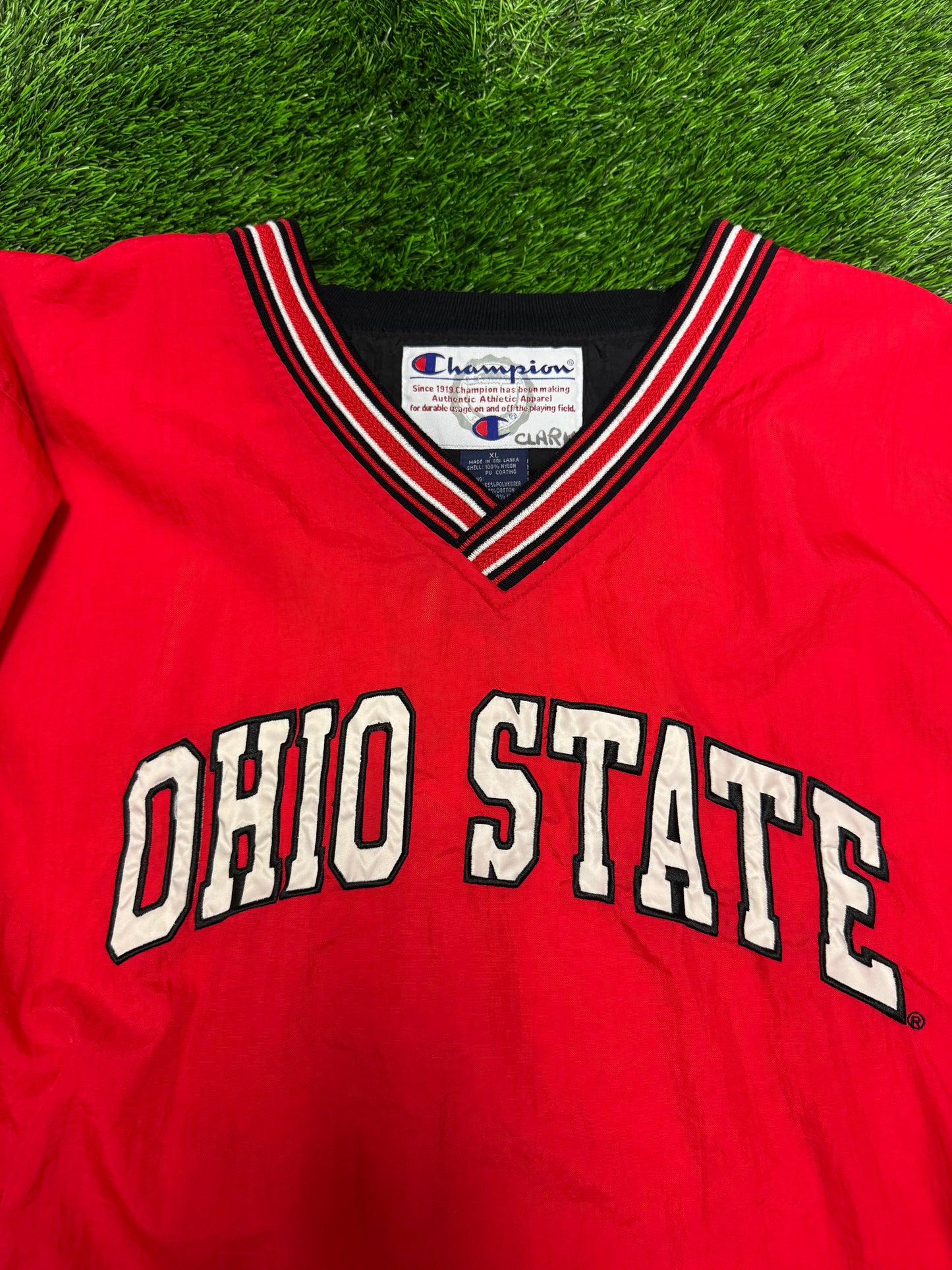 90s Ohio State University (OSU) Vintage Champion Windbreaker (XL)