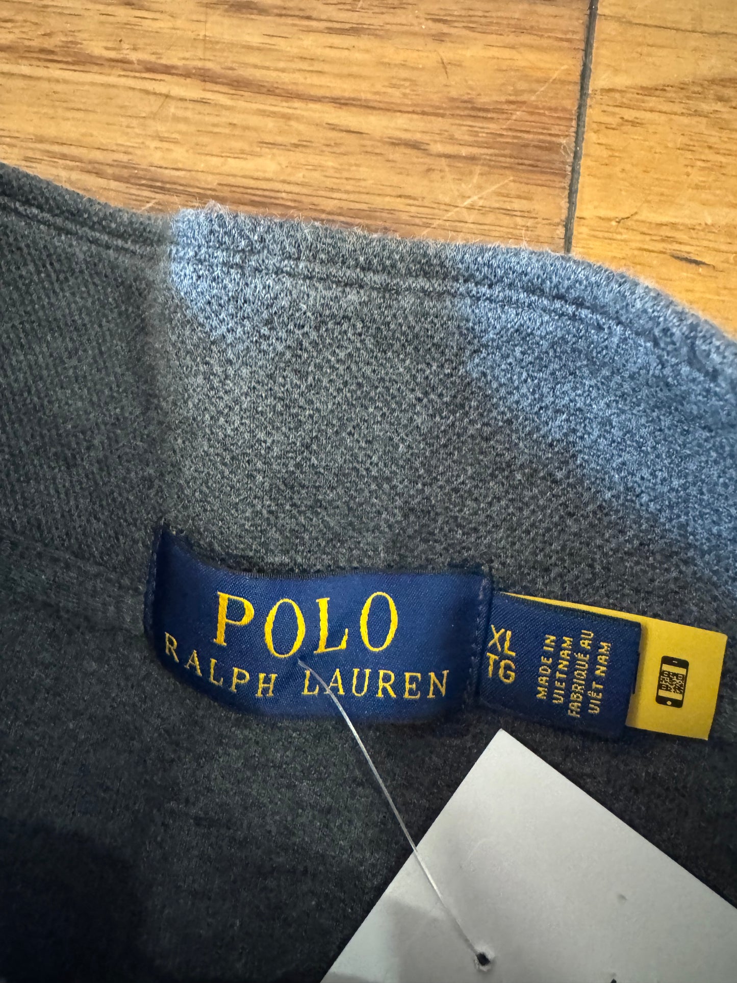 2010s Polo Ralph Lauren Grey Essential Quarter Zip (XL)