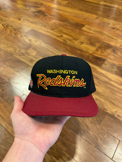90s Washington Redskins Sports Specialties Script Hat (OS)
