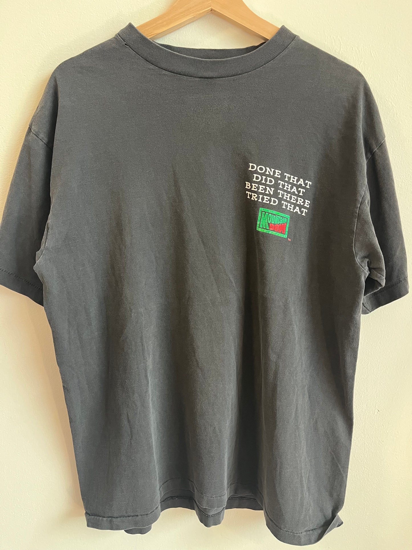 90s Mountain Dew "Tried That" Promo Tee (L)