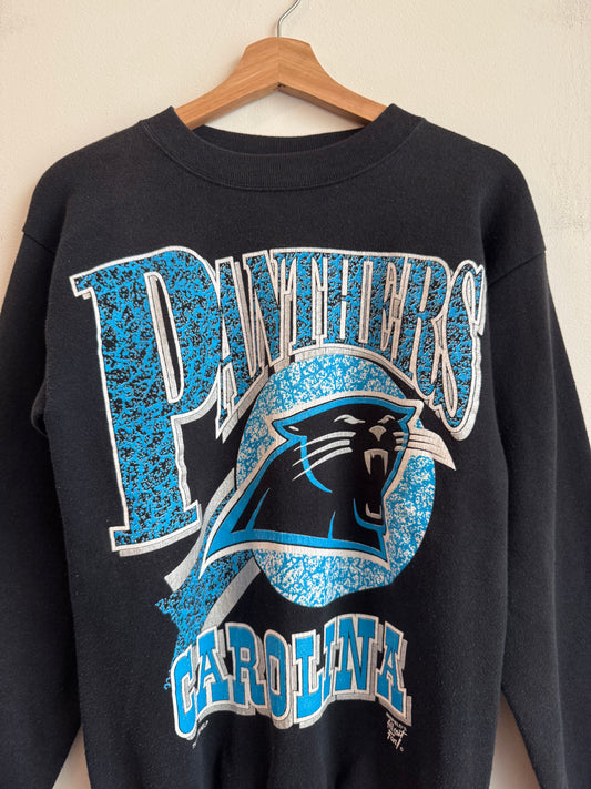 1993 Carolina Panthers Warfield's All Out Fan Crewneck (M)