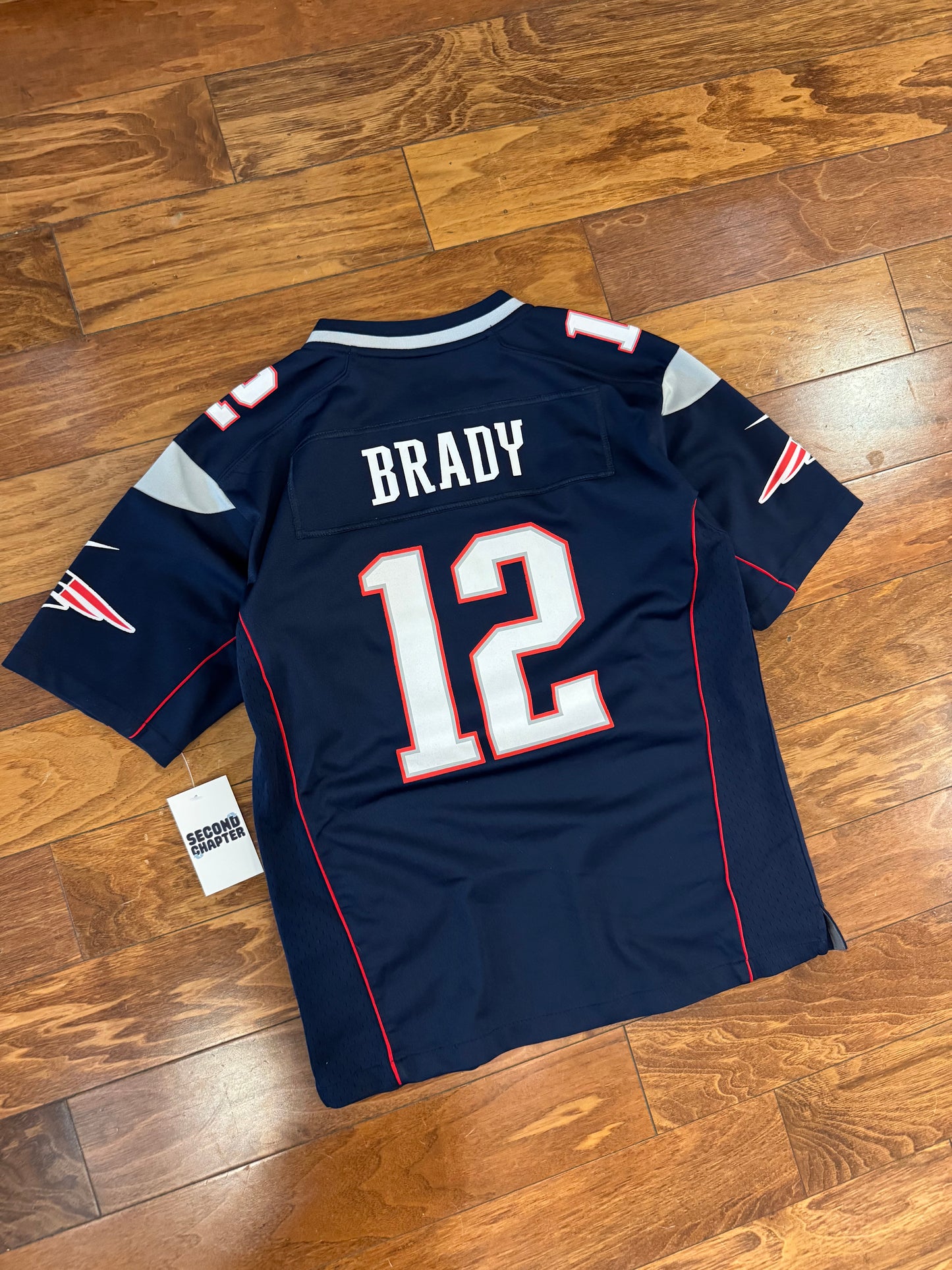 2016 New England Patriots Tom Brady Nike Jersey (Youth L)