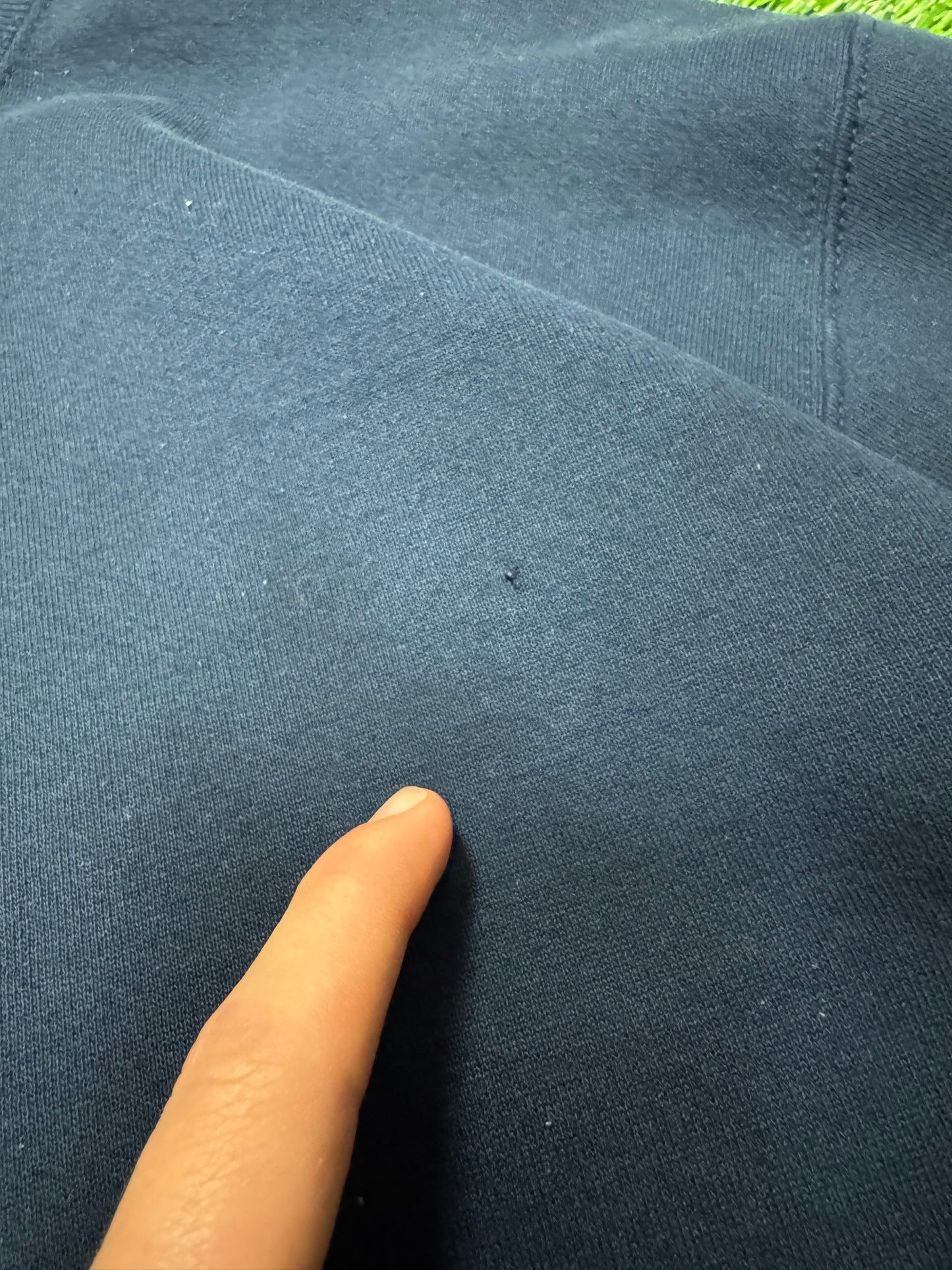 90s Russell Athletics Navy Blank Crewneck (L)