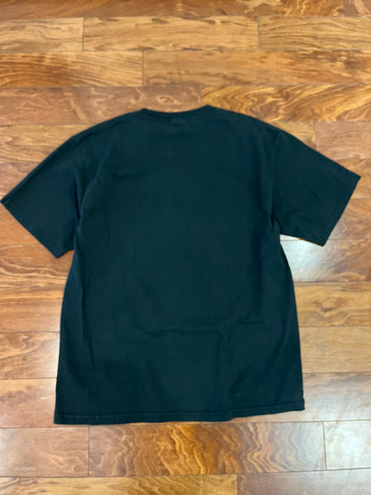 2004 Patriots v Panthers SB Black Tee (L)