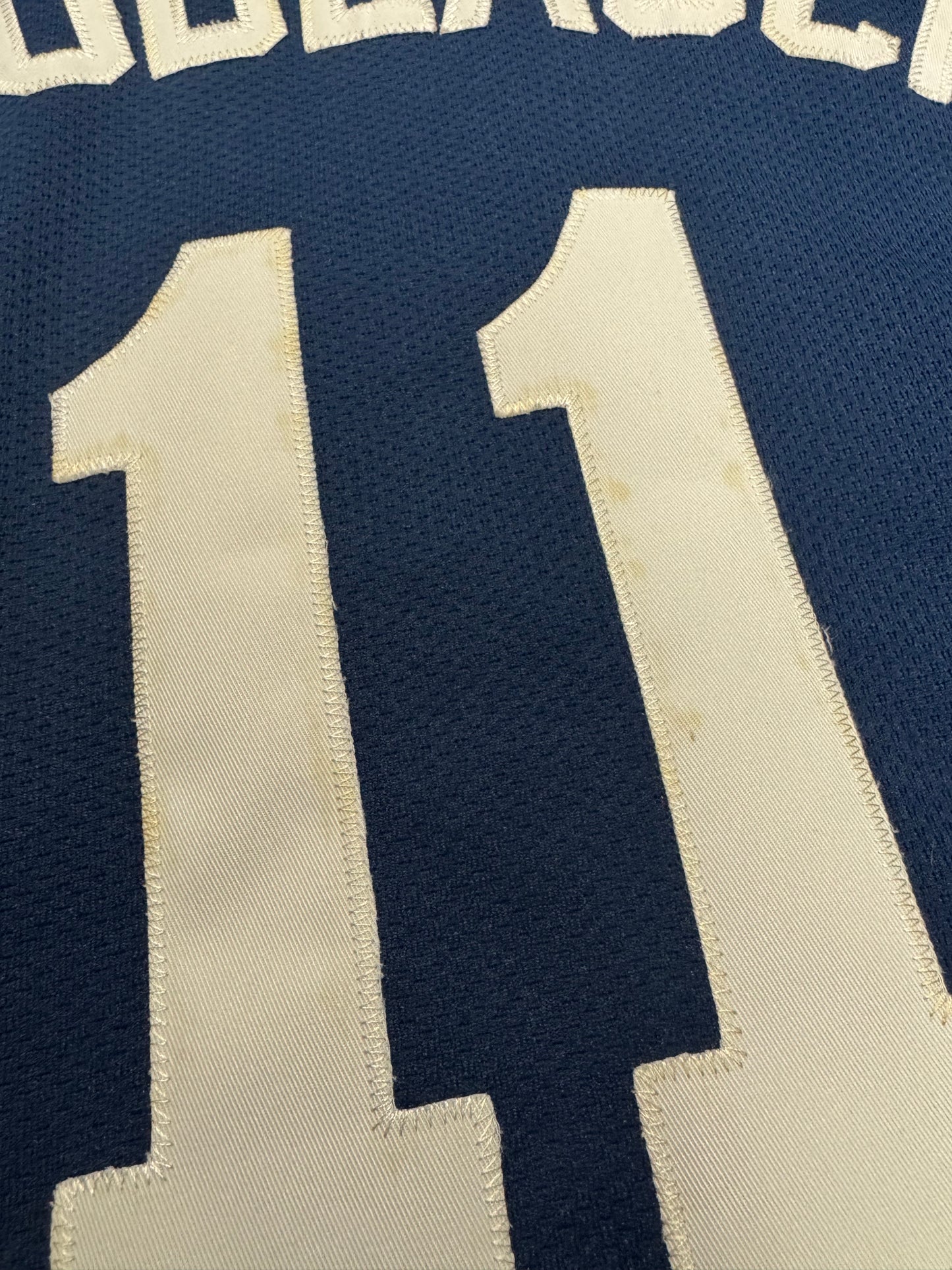 90s New York Yankees Chuck Knoblauch #11 Vintage Starter MLB Jersey (L)