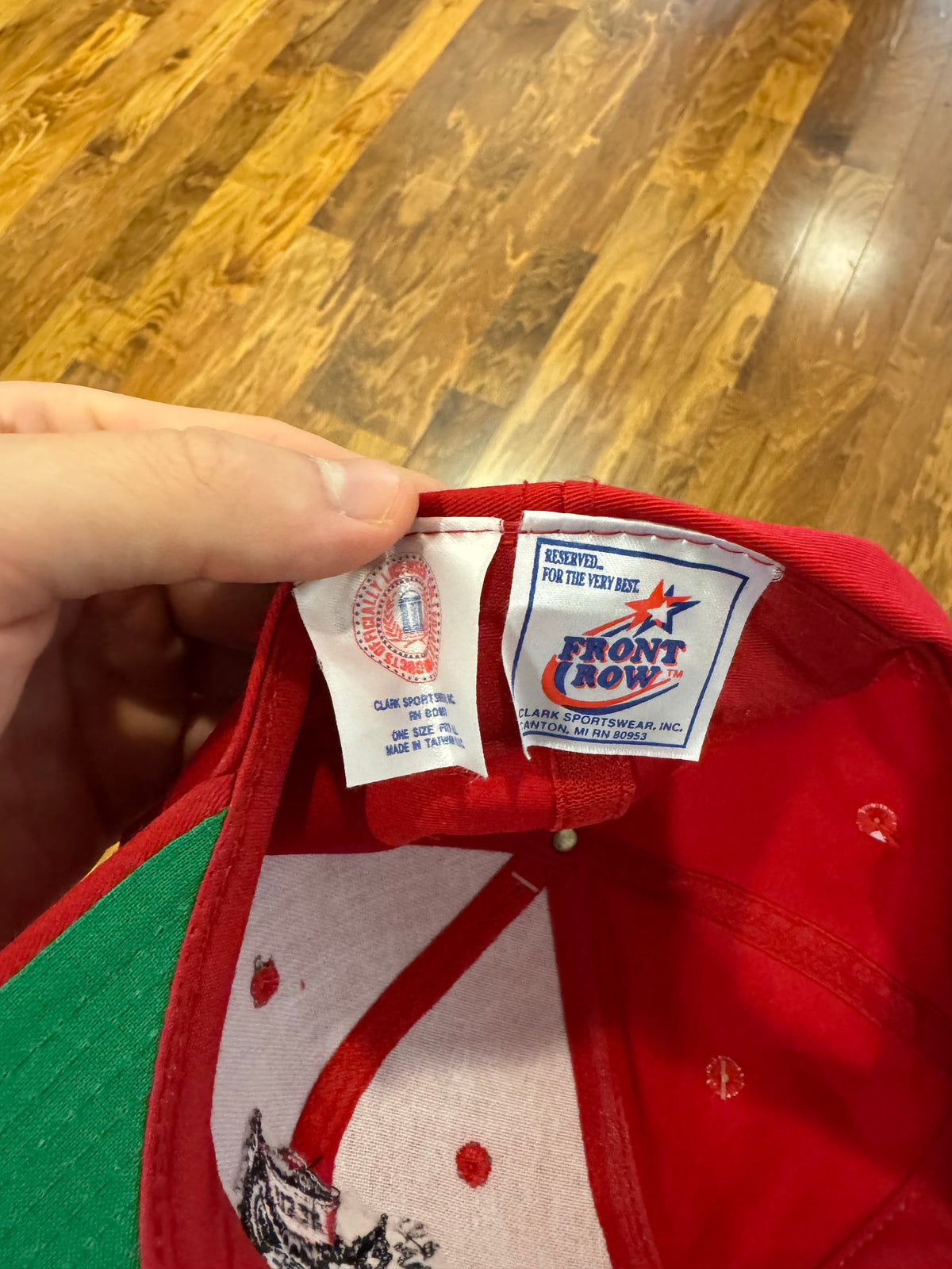 90s NC State Wolfpack Deadstock Spell Out Hat (OS)