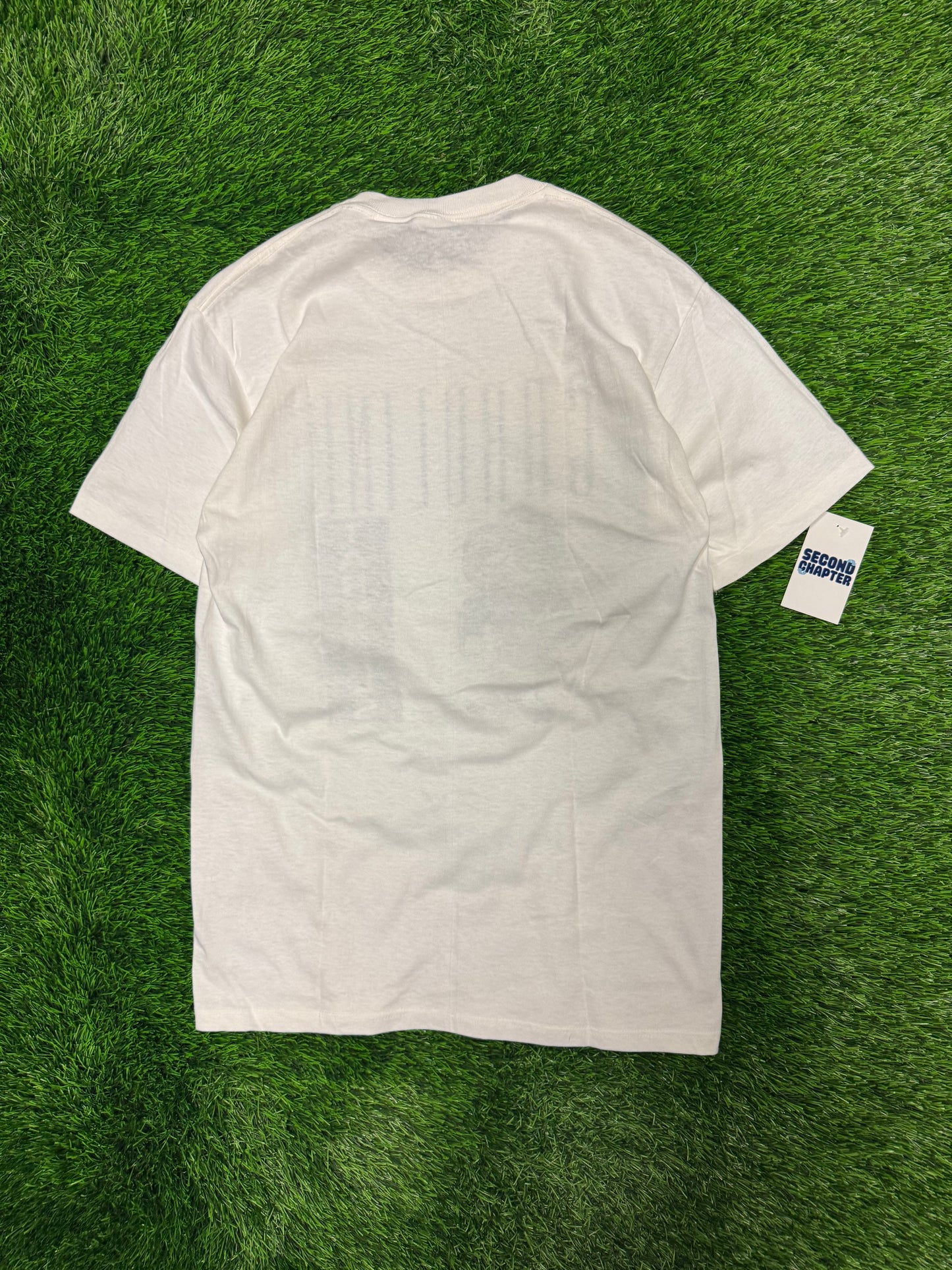 90s University of North Carolina (UNC) Tar Heels Mascot Spell Out Tee (M)