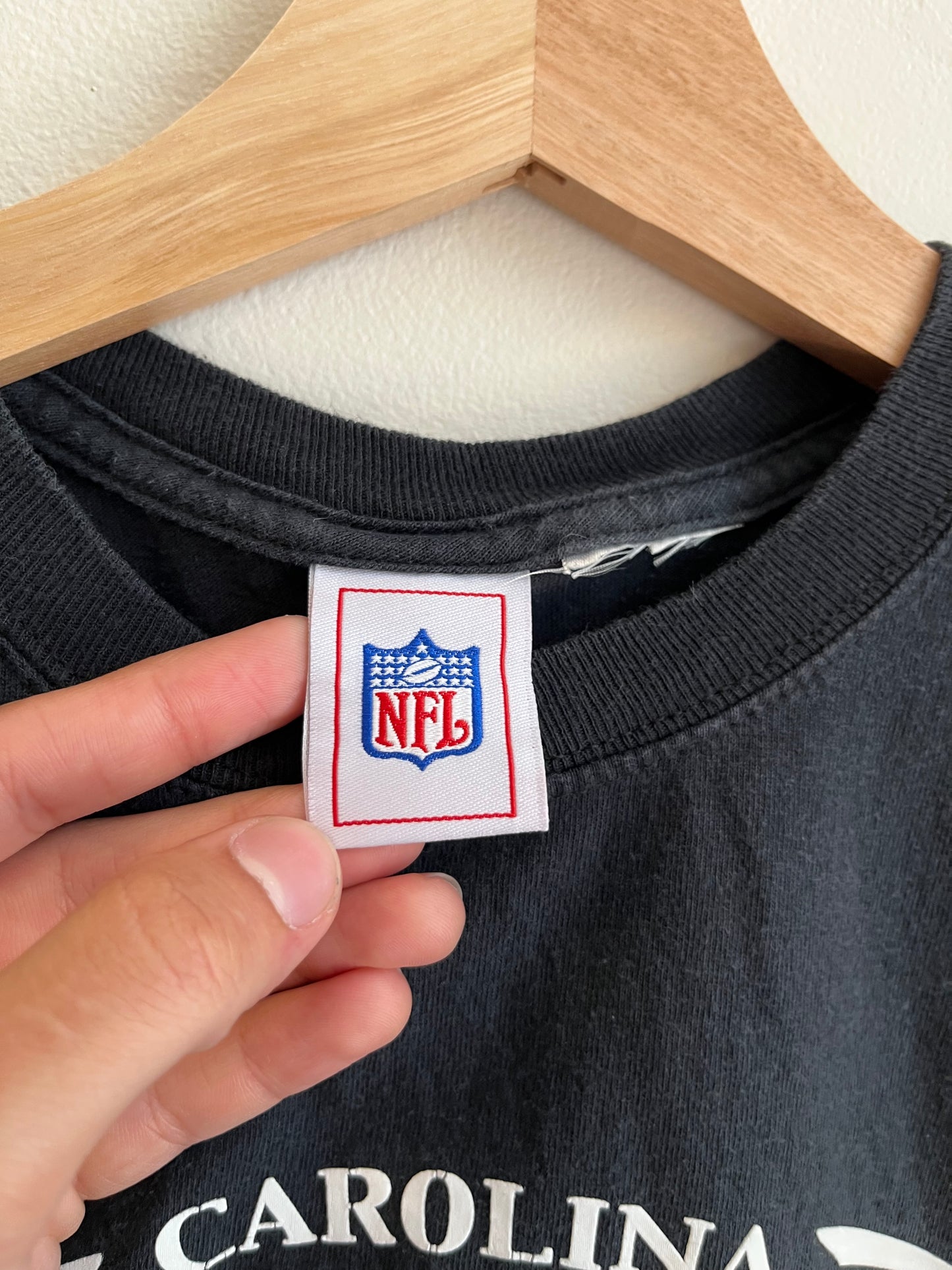 2010s Carolina Panthers Black Tee (S)