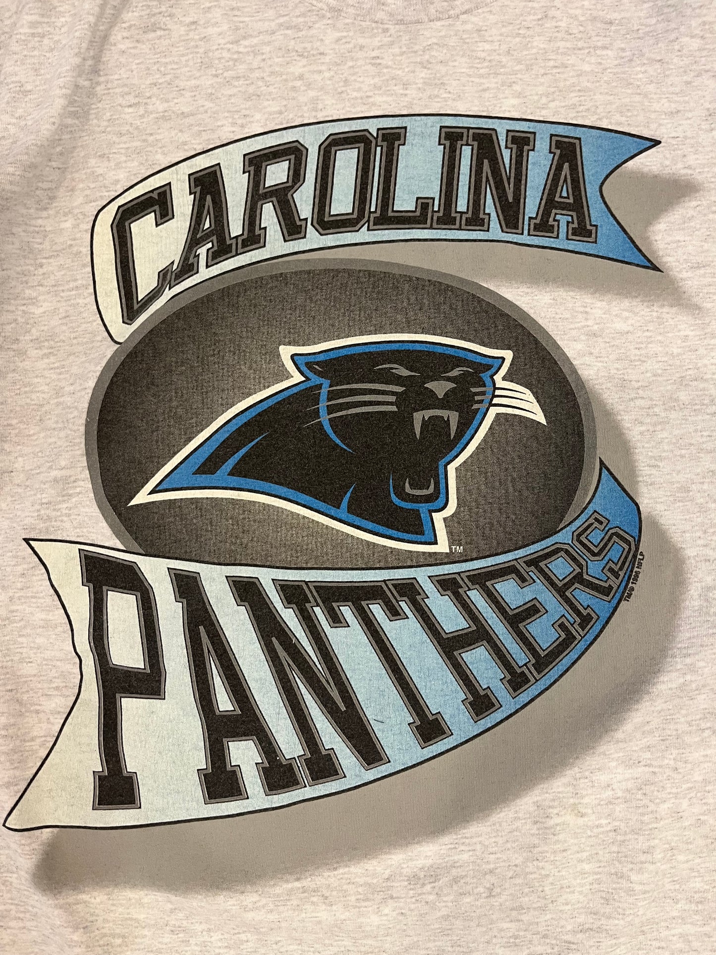 1996 Carolina Panthers Reebok Boxy Tee (XXL)