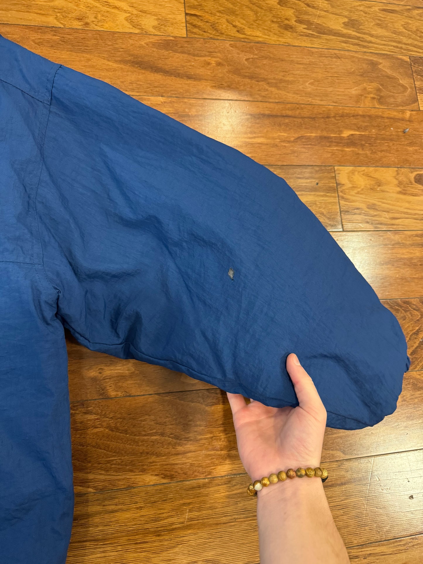 90s Dallas Cowboys Starter Embroidered Vintage Puffer Jacket (XL)