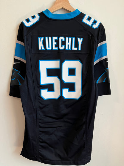 2010s Carolina Panthers Luke Kuechly Home Nike Jersey (S)