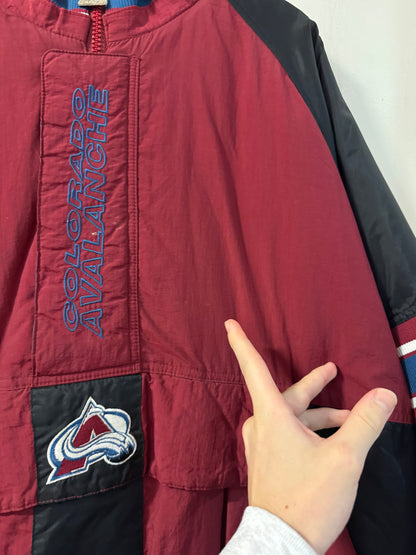 90s Colorado Avalanche Vintage NHL Starter Puffer Jacket (XL)