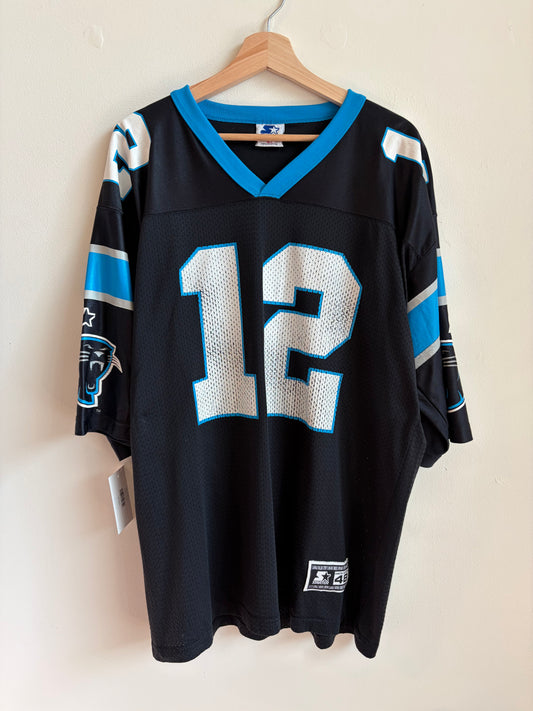 1997 Carolina Panthers Kerry Collins Starter Jersey (L)
