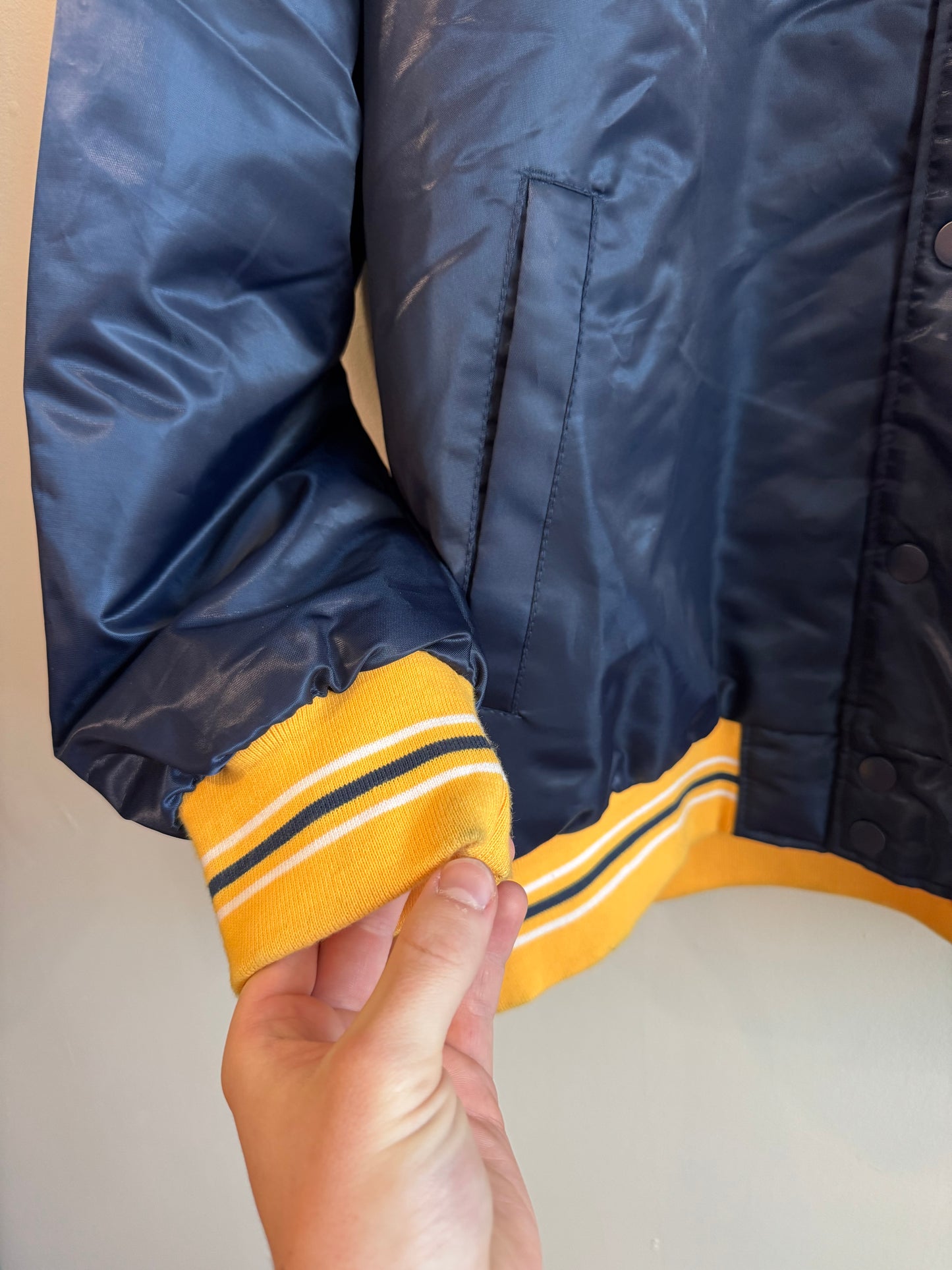 00s Nashville Predators Starter Satin Jacket (XXL)