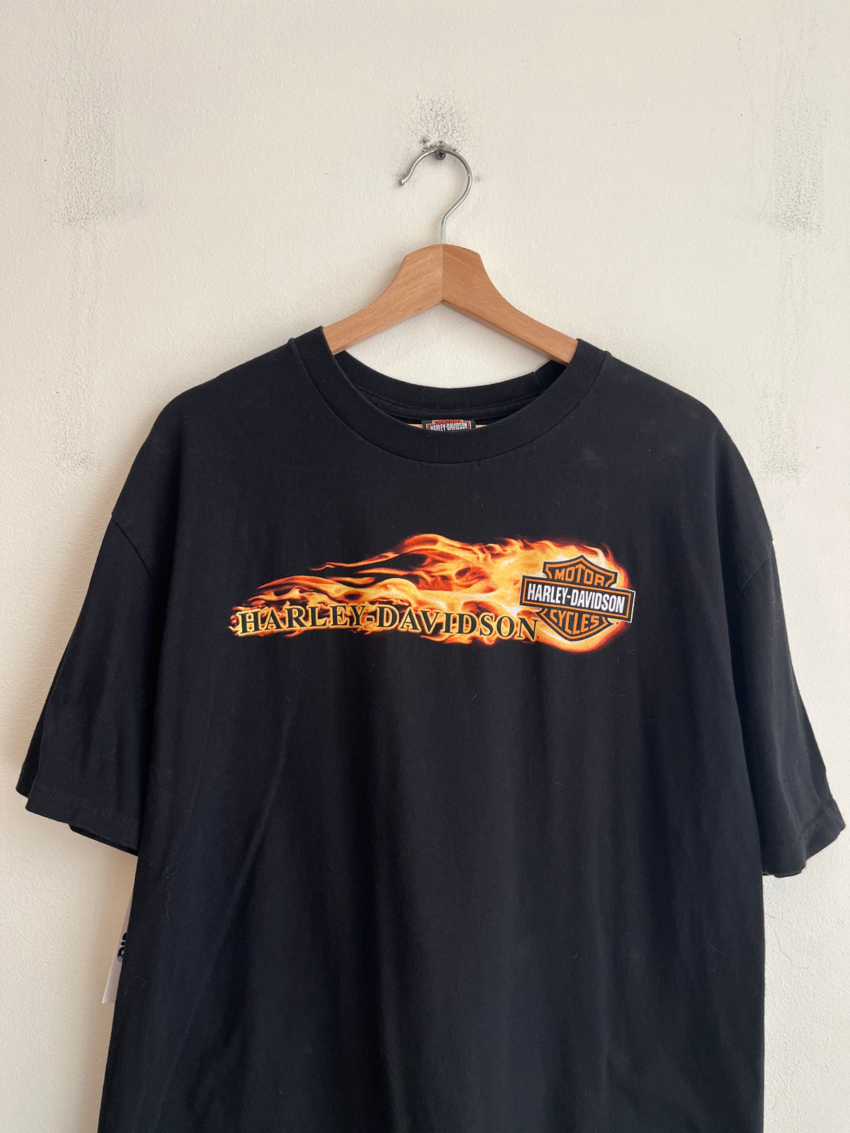 2010 Harley Davidson Twin Cities Flames Graphic Tee (XL)