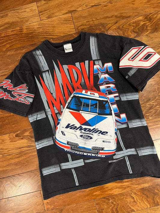 90s Mark Martin Valvoline AOP Nascar Tee (L)