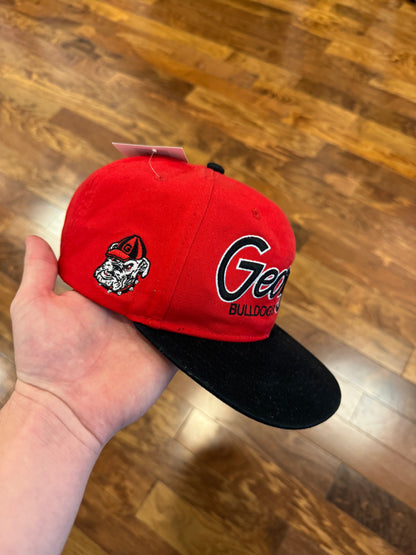 00s Georgia Bulldogs Sports Specialties Script Hat (OS)