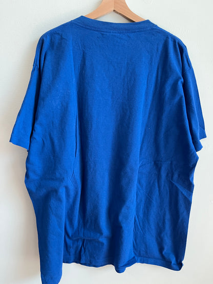 90s Duke Blue Devils Embroidered Nutmeg Tee (XL)