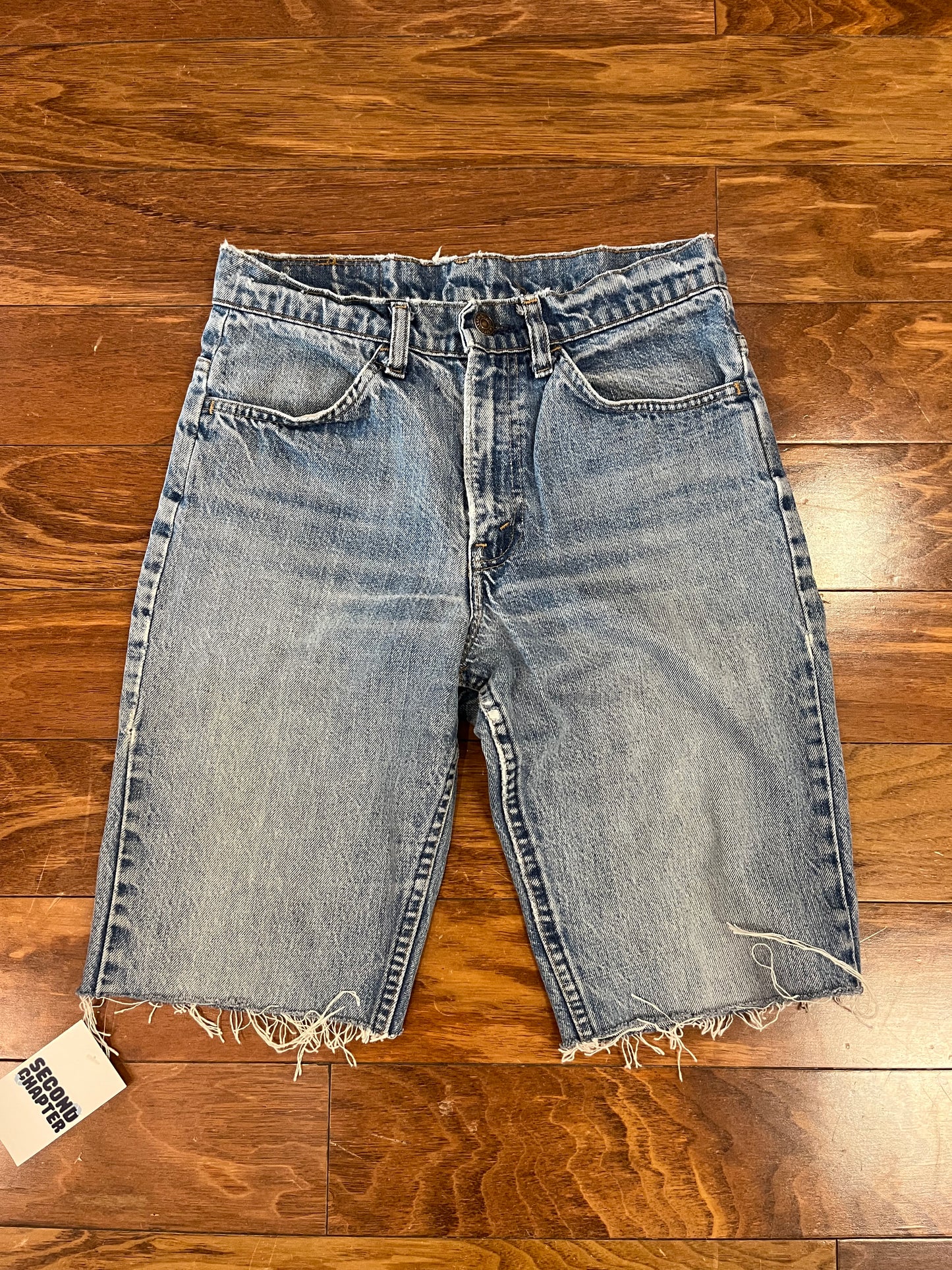 90s Levi's Orange Tab Faded Jean Shorts (28)
