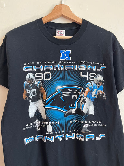 2003 Carolina Panthers Davis & Peppers Tee (Youth XL)