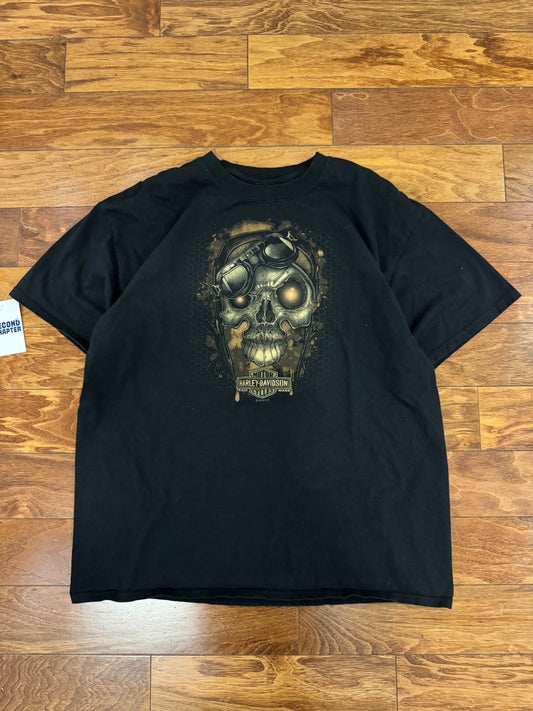 Harley Davidson Zombie Skull Graphic Tee (XL)