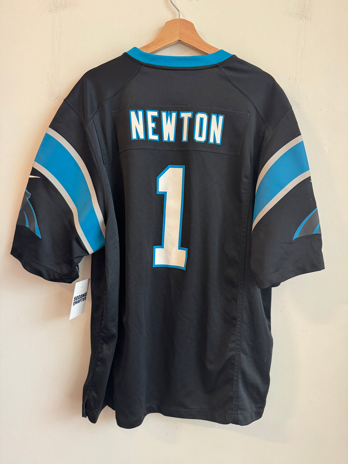 2010s Carolina Panthers Cam Newton Nike Home Jersey (XL)
